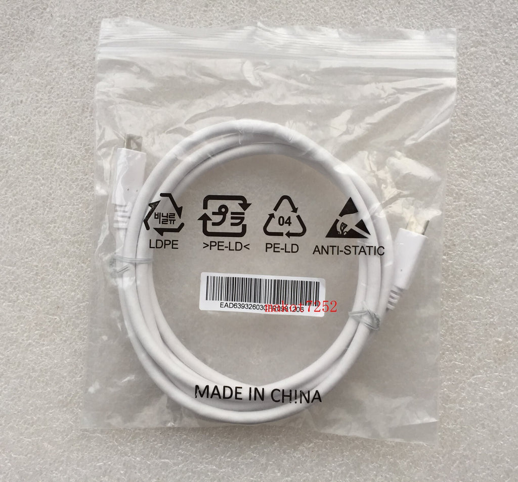 100w USB C Type-C Fast Assembly USB-C to USB-C Cable for LG 27UP850W M ...